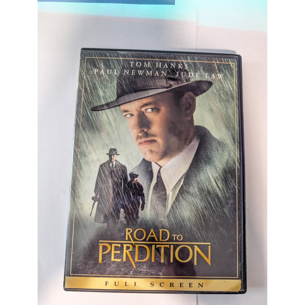 DreamWorks Road to Perdition DVD Movie Tom Hanks Full Screen Good Crime Drama